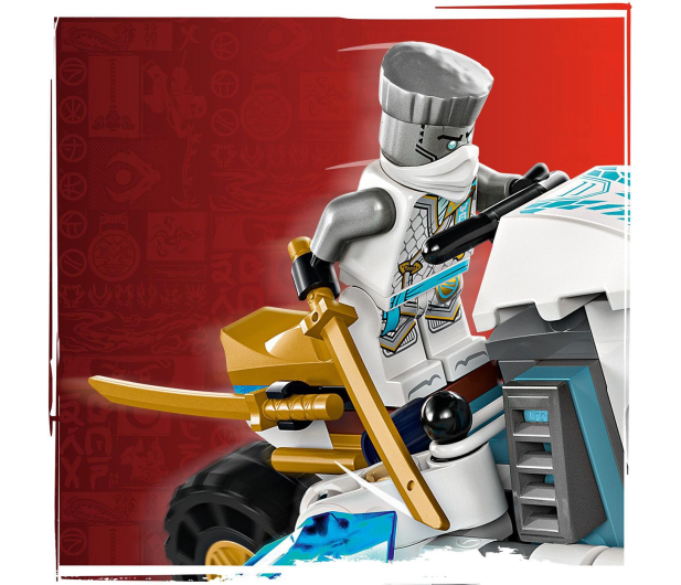 LEGO NINJAGO 71816 Lodowy motocykl Zane’a - 1248557 - zdjęcie 9